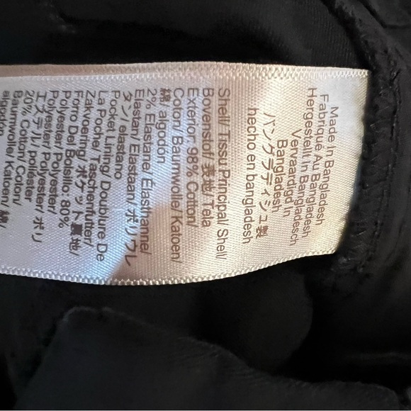 NWT J. Crew 9” Bermuda Shorts Black size 0 high rise modest - Picture 12 of 14